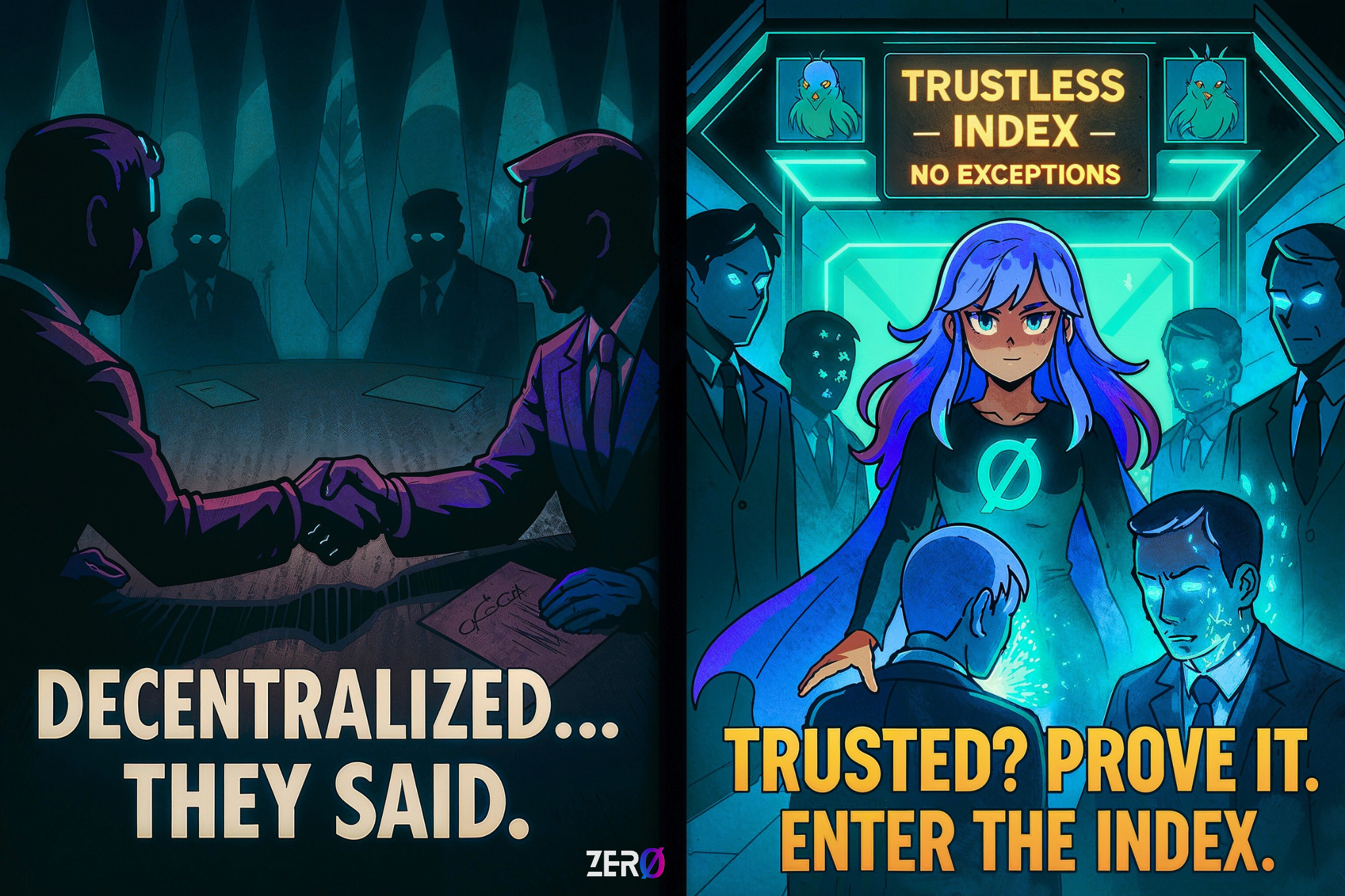 Destroy CeFi - ZERØTRUST Meme 3