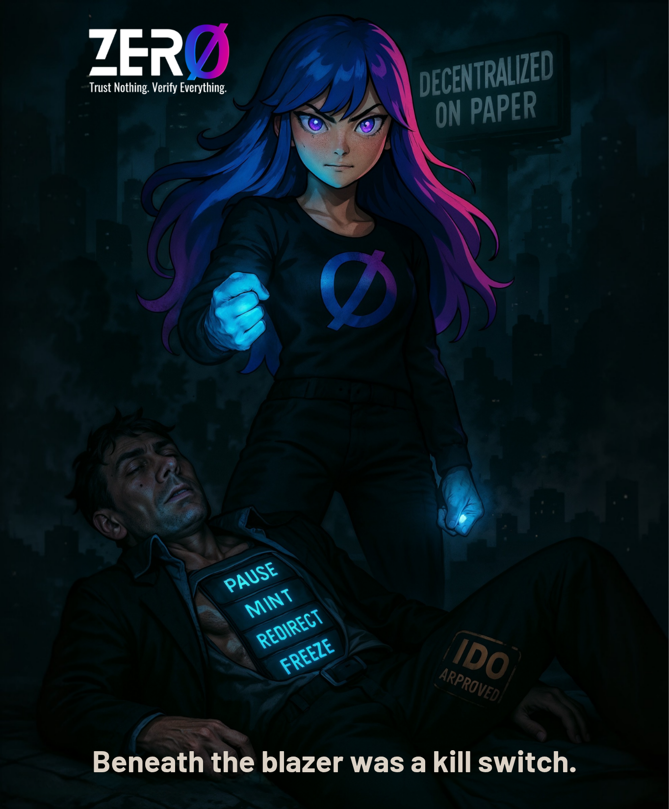 Destroy CeFi V2 - ZERØTRUST Meme 4